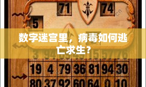 數(shù)字迷宮里，病毒如何逃亡求生？