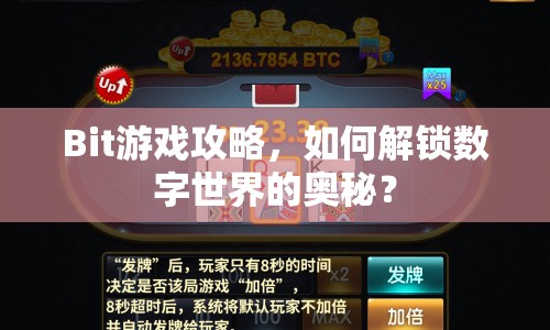 Bit游戲攻略，如何解鎖數(shù)字世界的奧秘？