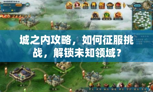 城之內(nèi)攻略，如何征服挑戰(zhàn)，解鎖未知領(lǐng)域？