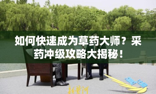 如何快速成為草藥大師？采藥沖級(jí)攻略大揭秘！