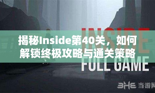 揭秘Inside第40關(guān)，如何解鎖終極攻略與通關(guān)策略？
