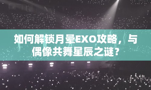 如何解鎖月暈EXO攻略，與偶像共舞星辰之謎？