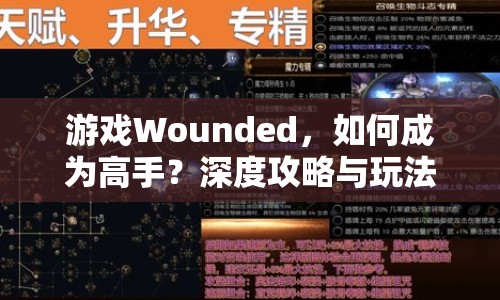 游戲Wounded，如何成為高手？深度攻略與玩法指南揭曉！