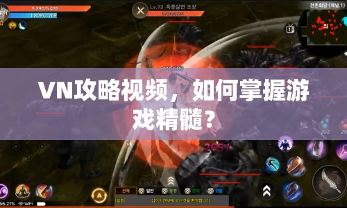 VN攻略視頻，如何掌握游戲精髓？