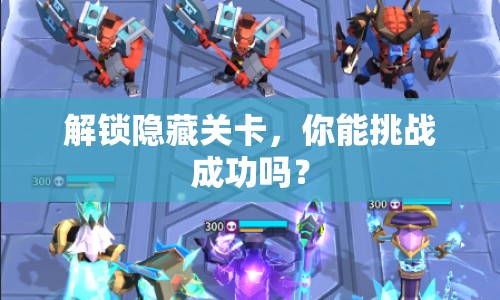 解鎖隱藏關(guān)卡，你能挑戰(zhàn)成功嗎？