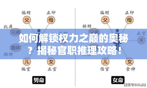 如何解鎖權(quán)力之巔的奧秘？揭秘官職推理攻略！