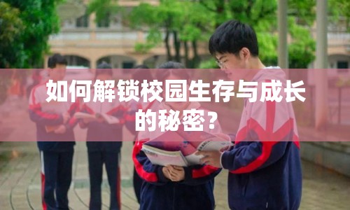 如何解鎖校園生存與成長的秘密？