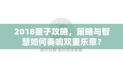 2018墨子攻略，策略與智慧如何奏響雙重樂(lè)章？