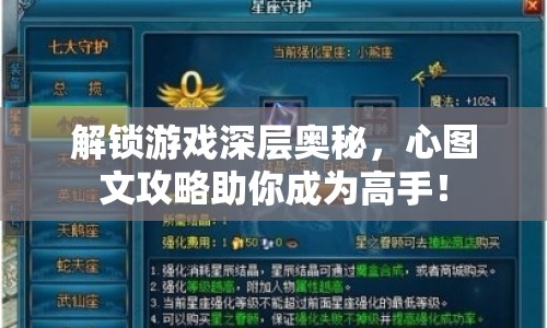 解鎖游戲深層奧秘，心圖文攻略助你成為高手！