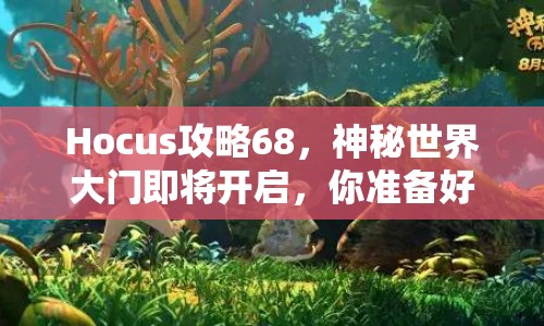 Hocus攻略68，神秘世界大門即將開啟，你準(zhǔn)備好了嗎？
