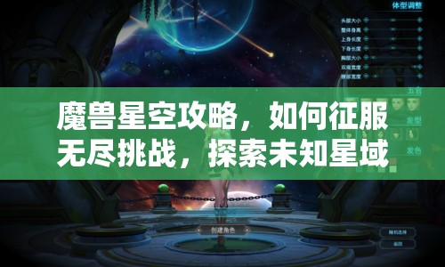 魔獸星空攻略，如何征服無盡挑戰(zhàn)，探索未知星域？