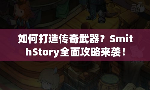 如何打造傳奇武器？SmithStory全面攻略來襲！