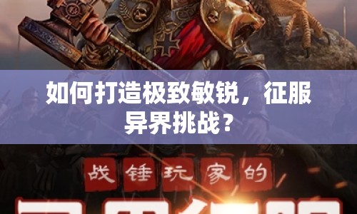 如何打造極致敏銳，征服異界挑戰(zhàn)？