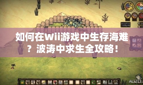 如何在Wii游戲中生存海難？波濤中求生全攻略！