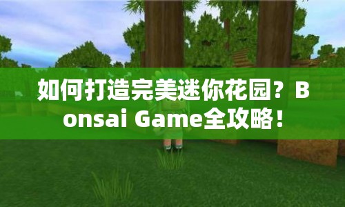如何打造完美迷你花園？Bonsai Game全攻略！
