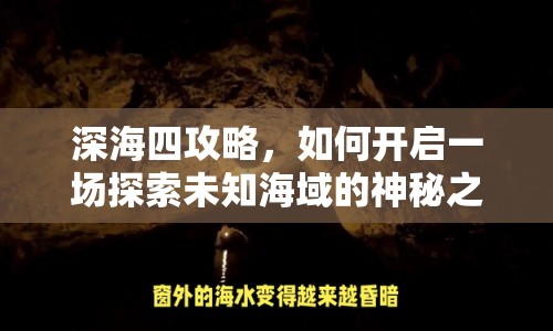 深海四攻略，如何開啟一場探索未知海域的神秘之旅？