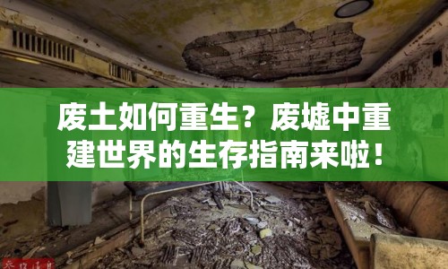 廢土如何重生？廢墟中重建世界的生存指南來啦！