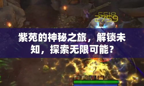 紫苑的神秘之旅，解鎖未知，探索無限可能？