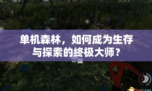 單機森林，如何成為生存與探索的終極大師？