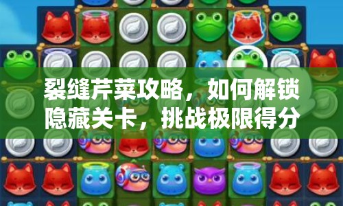 裂縫芹菜攻略，如何解鎖隱藏關(guān)卡，挑戰(zhàn)極限得分？