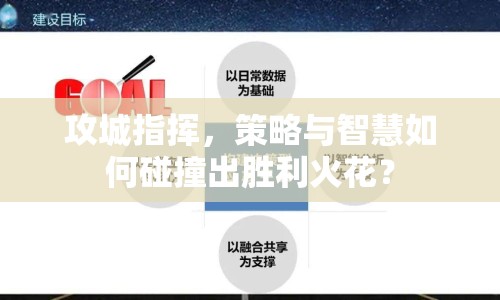 攻城指揮，策略與智慧如何碰撞出勝利火花？
