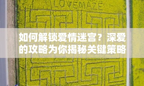 如何解鎖愛(ài)情迷宮？深?lèi)?ài)的攻略為你揭秘關(guān)鍵策略！