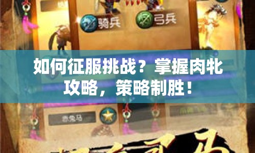 如何征服挑戰(zhàn)？掌握肉牝攻略，策略制勝！