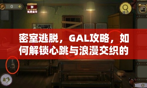 密室逃脫，GAL攻略，如何解鎖心跳與浪漫交織的謎題之旅？