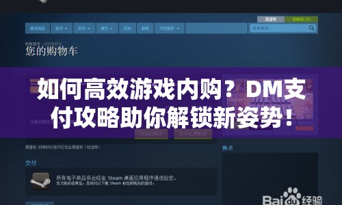 如何高效游戲內(nèi)購(gòu)？DM支付攻略助你解鎖新姿勢(shì)！