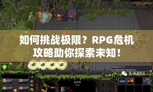 如何挑戰(zhàn)極限？RPG危機(jī)攻略助你探索未知！