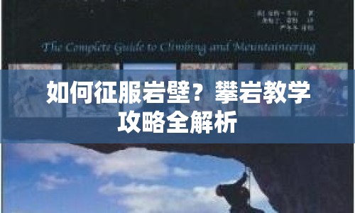 如何征服巖壁？攀巖教學攻略全解析