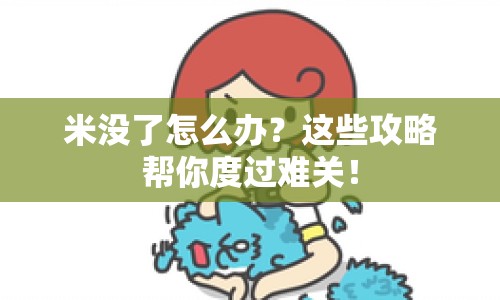 米沒了怎么辦？這些攻略幫你度過難關！