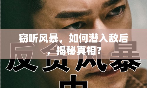 竊聽風暴，如何潛入敵后，揭秘真相？