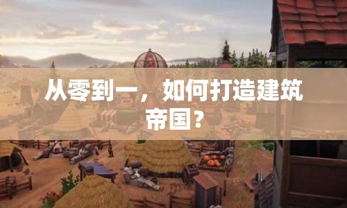 從零到一，如何打造建筑帝國(guó)？