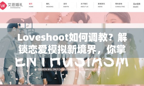 Loveshoot如何調(diào)教？解鎖戀愛模擬新境界，你掌握核心策略了嗎？