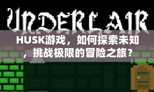 HUSK游戲，如何探索未知，挑戰(zhàn)極限的冒險(xiǎn)之旅？