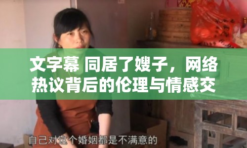 文字幕 同居了嫂子，網絡熱議背后的倫理與情感交織