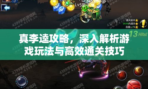 真李逵攻略，深入解析游戲玩法與高效通關(guān)技巧