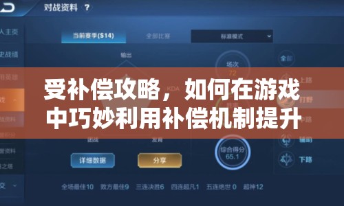 受補償攻略，如何在游戲中巧妙利用補償機制提升游戲體驗