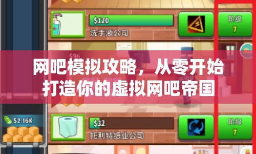網(wǎng)吧模擬攻略，從零開始打造你的虛擬網(wǎng)吧帝國