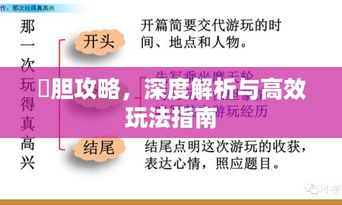 將膽攻略，深度解析與高效玩法指南
