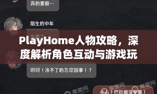 PlayHome人物攻略，深度解析角色互動與游戲玩法