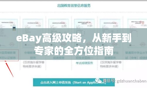 eBay高級攻略，從新手到專家的全方位指南