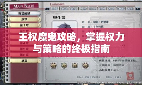 王權魔鬼攻略，掌握權力與策略的終極指南