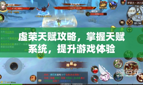 虛榮天賦攻略，掌握天賦系統(tǒng)，提升游戲體驗