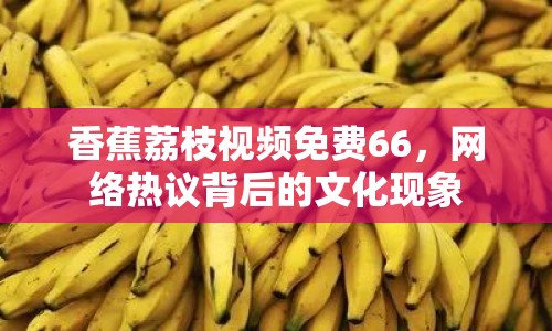 香蕉荔枝視頻免費(fèi)66，網(wǎng)絡(luò)熱議背后的文化現(xiàn)象