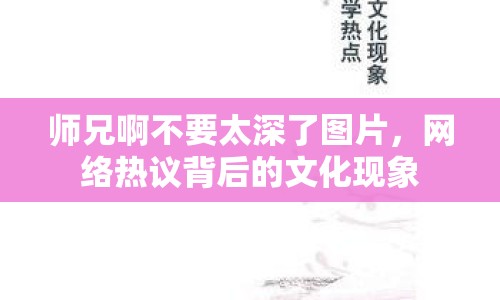 師兄啊不要太深了圖片，網(wǎng)絡(luò)熱議背后的文化現(xiàn)象