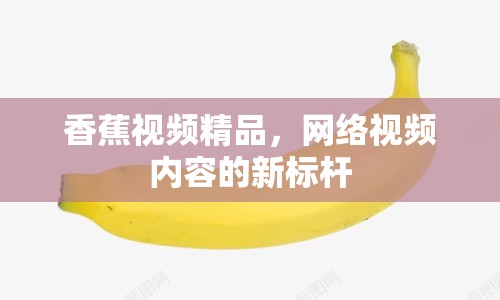 香蕉視頻精品，網(wǎng)絡(luò)視頻內(nèi)容的新標(biāo)桿