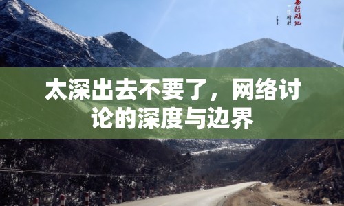 太深出去不要了，網(wǎng)絡(luò)討論的深度與邊界
