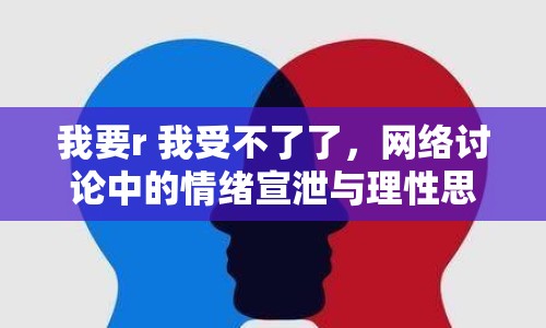 我要r 我受不了了，網(wǎng)絡討論中的情緒宣泄與理性思考